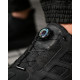 Tactical sneakers with auto-lacing, black