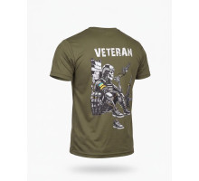 Тактична футболка SELION Veteran oliva 