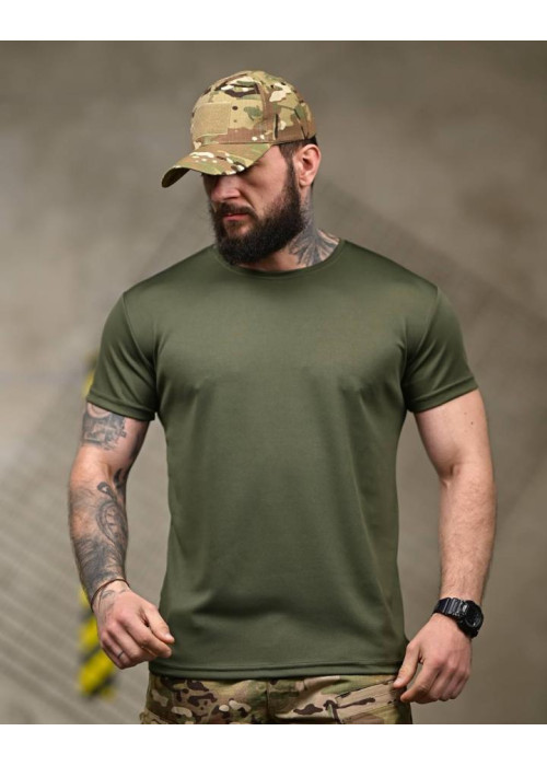 Тактична футболка SELION Veteran oliva