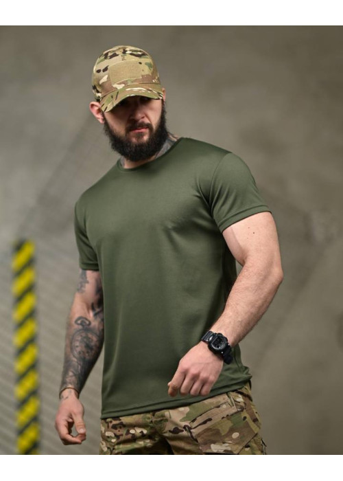 Тактична футболка SELION Veteran oliva