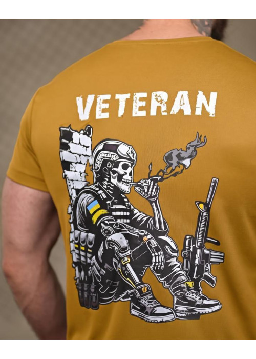 Тактична футболка SELION Veteran cayot