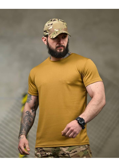 Тактична футболка SELION Veteran cayot