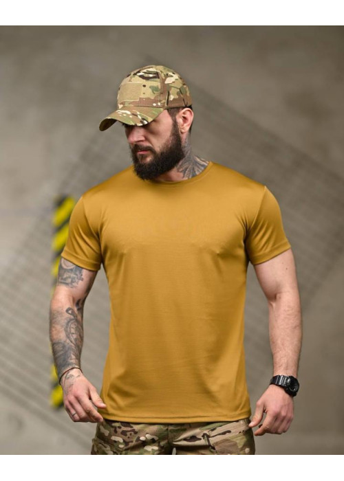 Тактична футболка SELION Veteran cayot