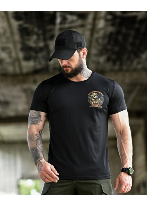 Тактична футболка SELION водій black ТР6952