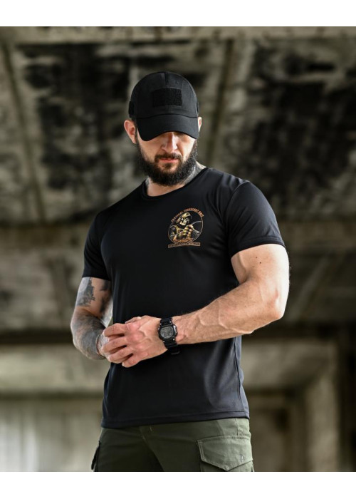 Тактична футболка SELION водій black ТР6952