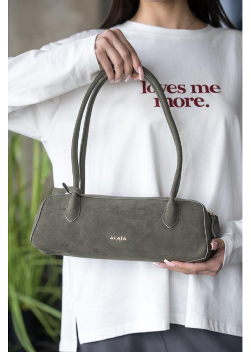 Жіноча сумка Alaia zam oliva ТР6830