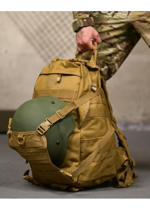РЮКЗАК З ТРИМАЧЕМ ДЛЯ ШЛЕМУ BADGER OUTDOOR GUNNY 45Л
