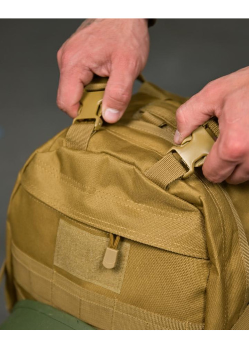 РЮКЗАК З ТРИМАЧЕМ ДЛЯ ШЛЕМУ BADGER OUTDOOR GUNNY 45Л