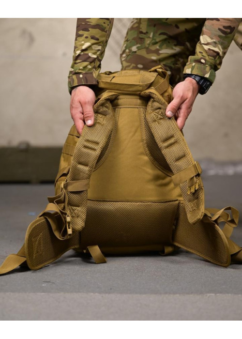 РЮКЗАК З ТРИМАЧЕМ ДЛЯ ШЛЕМУ BADGER OUTDOOR GUNNY 45Л