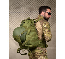 РЮКЗАК З ТРИМАЧЕМ ДЛЯ ШЛЕМУ BADGER OUTDOOR GUNNY 45Л 