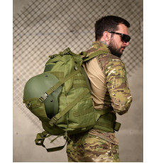 РЮКЗАК З ТРИМАЧЕМ ДЛЯ ШЛЕМУ BADGER OUTDOOR GUNNY 45Л 