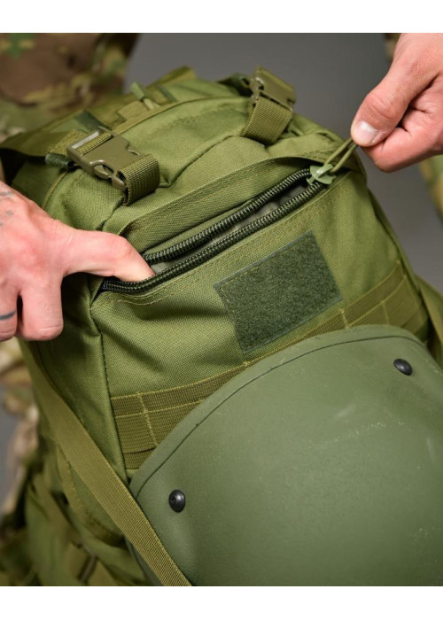 РЮКЗАК З ТРИМАЧЕМ ДЛЯ ШЛЕМУ BADGER OUTDOOR GUNNY 45Л