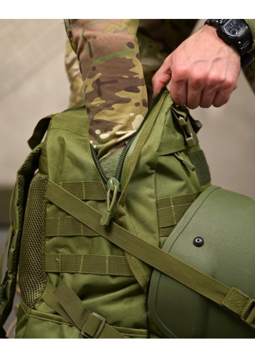 РЮКЗАК З ТРИМАЧЕМ ДЛЯ ШЛЕМУ BADGER OUTDOOR GUNNY 45Л