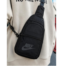 Сумка через плече слинг  NK black РГ6165