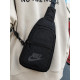 Сумка через плече слинг  NK black РГ6165