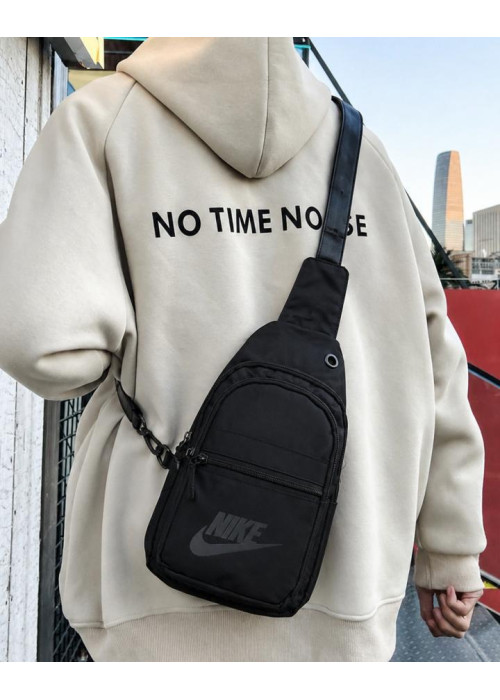 Сумка через плече слинг  NK black РГ6165