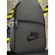 Сумка через плече слинг NK grey РГ6173