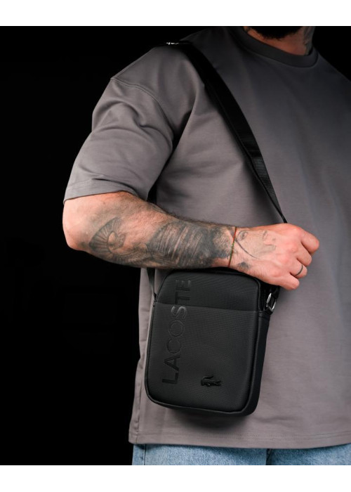 Сумка через плече Lacoste black ТР6955