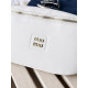 Жіноча бананка Miu miu white ВТ4675