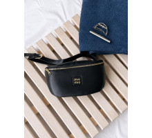 Жіноча бананка Miu miu black ВТ4676
