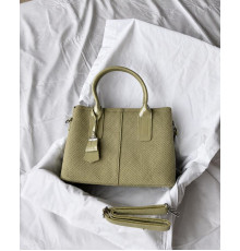 Жиноча сумка кожана Women's bag green