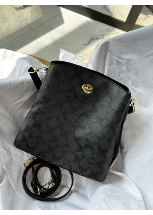 Жиноча сумка Women's bag Coach black VT4736