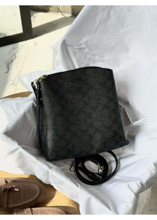 Жиноча сумка Women's bag Coach black VT4736