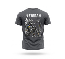 Тактична футболка SELION Veteran серая 