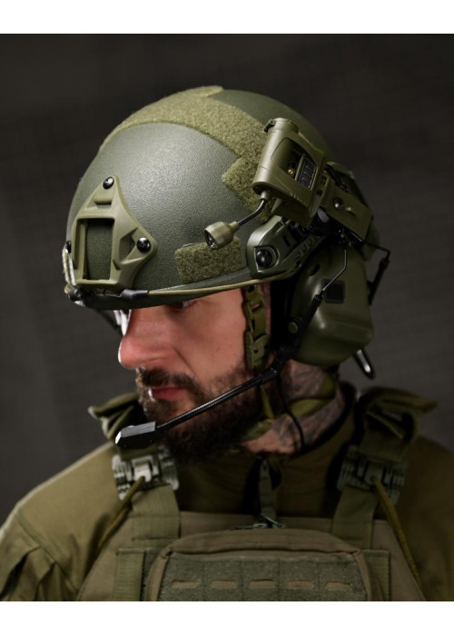 Балістичний шолом FAST Future Assault NIJ IIIA в зборі ВТ4668