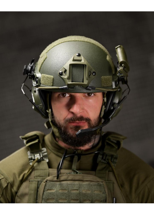 Балістичний шолом FAST Future Assault NIJ IIIA в зборі ВТ4668