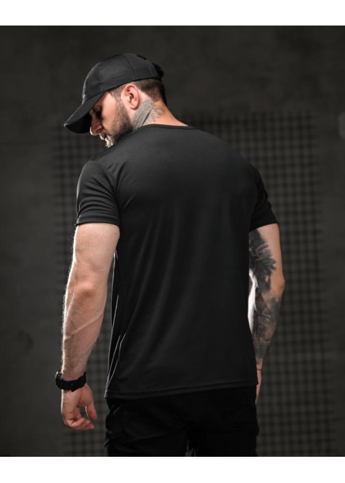 Тактична футболка SELION Я у відпустці black