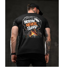 Тактична футболка SELION Never sleep black 