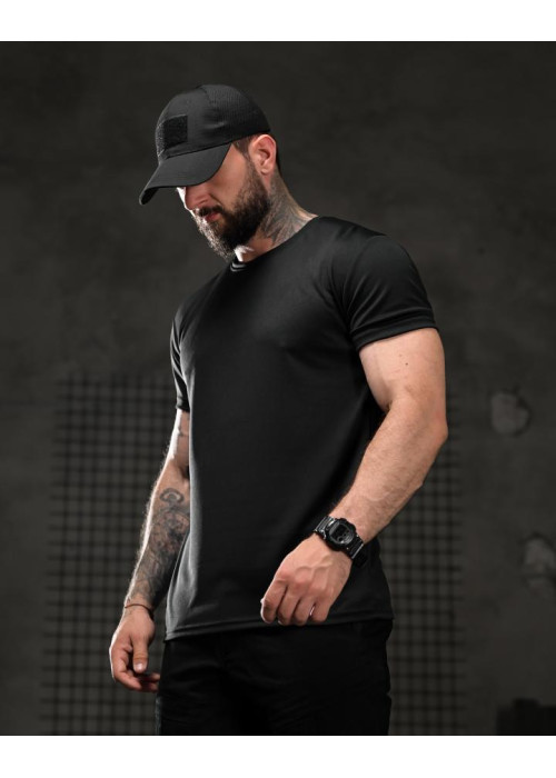 Тактична футболка SELION Never sleep black 
