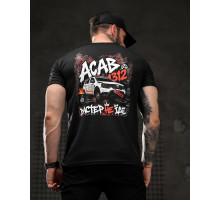 Тактична футболка SELION ACAB black 