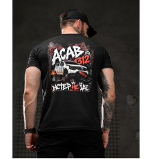 Тактична футболка SELION ACAB black 