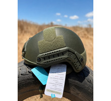 Кевларовий шолом FAST NIJ IIIA 1 клас захисту Olive із сертифікатом якості
