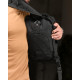 Тактична сумка нагрудна 20л Silver Knight black