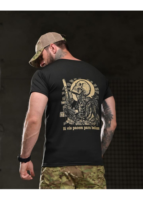 Тактична футболка BORN OF WAR para bellum black