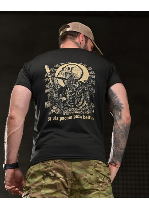 Тактична футболка BORN OF WAR para bellum black