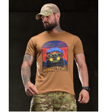 Тактична футболка BORN OF WAR highway coyot ВТ4748