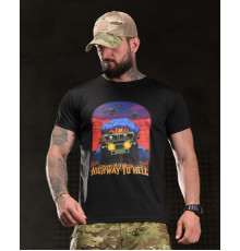 Тактична футболка BORN OF WAR highway black ВТ4749