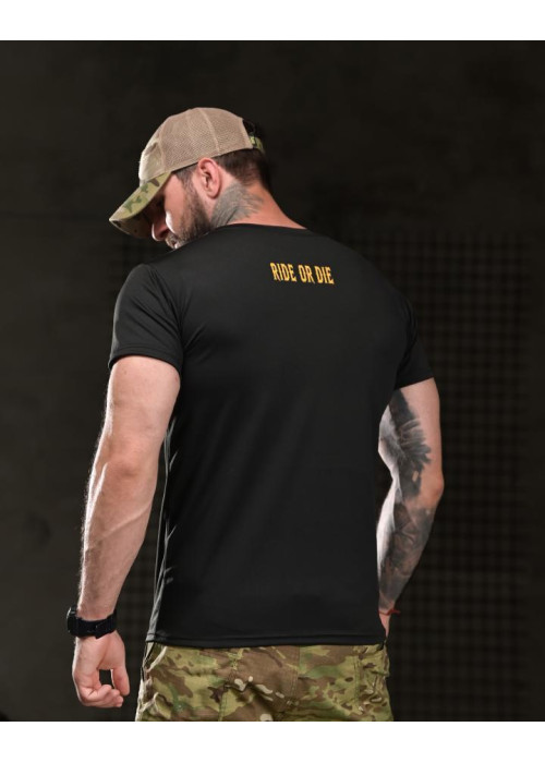 Тактична футболка BORN OF WAR highway black ВТ4749