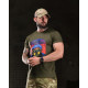 Тактична футболка BORN OF WAR highway oliva