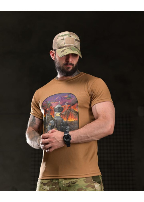 Тактична футболка BORN OF WAR I’m back coyot ВТ4753