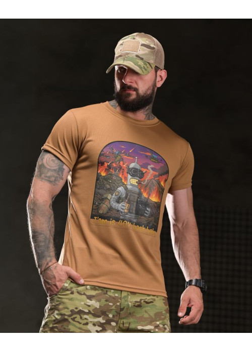 Тактична футболка BORN OF WAR I’m back coyot ВТ4753