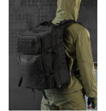 Штурмовий рюкзак US Laser Cut Assault Black 47L ВТ4144