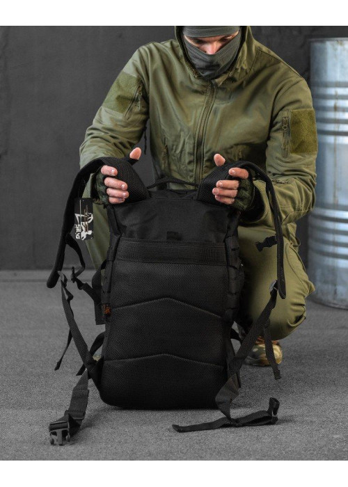 Штурмовий рюкзак US Laser Cut Assault Black 47L ВТ4144