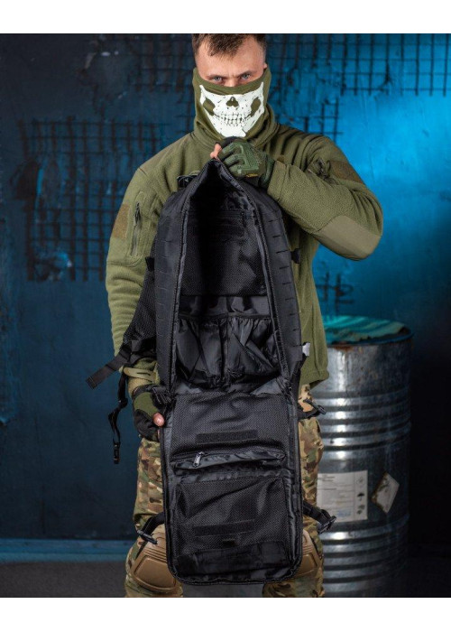 Тактичний рюкзак 36 л Silver Knight black ВТ7634