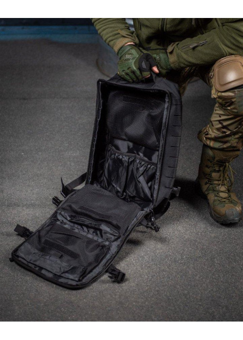 Тактичний рюкзак 36 л Silver Knight black ВТ7634