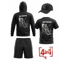 Комплект 4в1 Veteran black ВТ5358